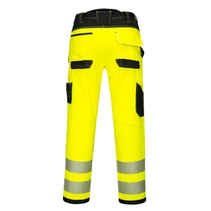PORTWEST BROEK PW340 HI-VIS GEEL/ZWART MT 33
