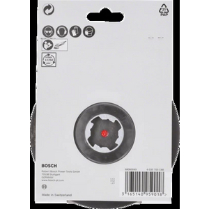 BOS-2608601721 X-LOCK Stützteller Klettverschluss 115mm 13.300 U/min
