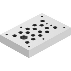 CPV10-VI-P6-1/8-C Pneumatic multiple connector plate