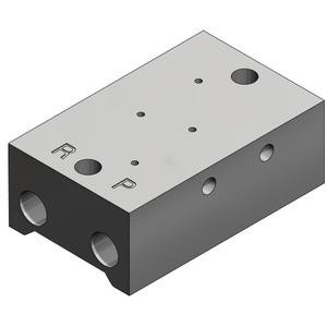 SMC PLATE 2 STATION SS3YJ3-S42-02-M5F-Q