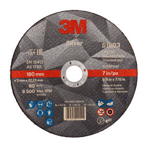 DISCHI DA TAGLIO SILVER T41 / P.N. 51803 180X3X22,23 MM 7100141045