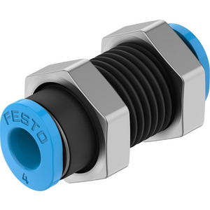 153376-RACCORDO PASSANTE PER MONT. RAPIDO QSMS-4
