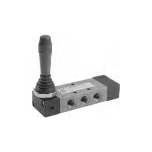 VALVOLA LEVA LATERALE MOLLA CON: 1/8 V/P: 5/3 NERO 228533191/2
