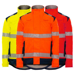 SOFTSHELL PHENIX 1 JM 2XL MULTIRISQUES JAUNE/MARINE