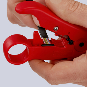 16 60 06 SB Knipex Abisolierwerkzeug fuer Koax-Kabel