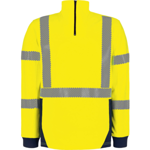 SWEAT EVERWASH SUN ML JM M JAUNE/MARINE