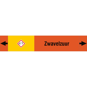 BRADY LEIDINGMERKER 165X30 ZWAVELZUUR
