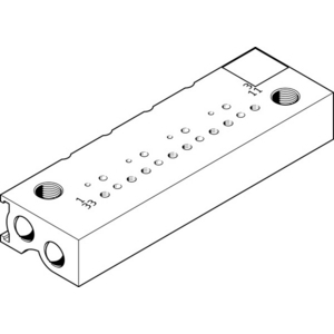 MHP1-PR4-3-PI-PCB Manifold block