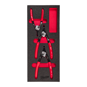 MILWAUKEE FOAM INLAY BORGVEERTANGENSET (3-DELIG) 4932493632