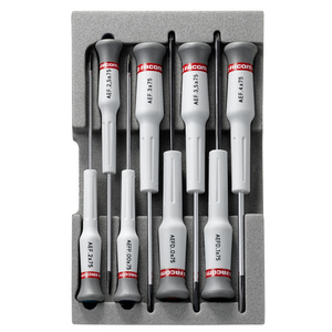 FACOM SCHROEVENDRAAIERS MICRO-TECH AEF.J3 (SET=8ST)