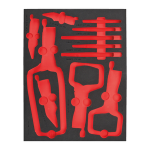 MILWAUKEE LEGE FOAM INLAY GRIPTANGENSET (11-DELIG)