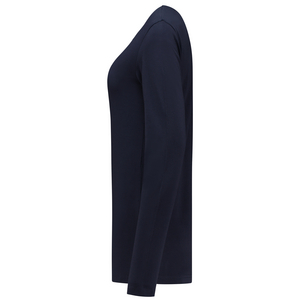 TRICORP T-SHIRT DAME LANGE MOUW 101010 MARINE MT S
