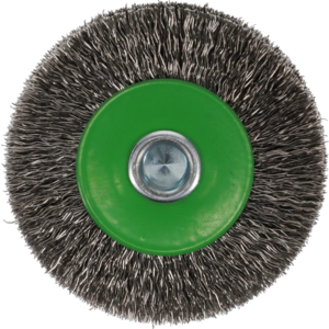 BROSSE CIRCUL./TIGE D.70MM EP.18 INOX ONDULE 0,3 MM (T=15 MM)