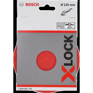 BOS-2608601721 X-LOCK Stützteller Klettverschluss 115mm 13.300 U/min