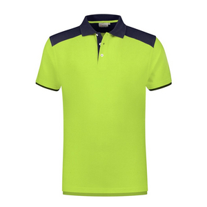 SANTINO POLOSHIRT TIVOLI LIME/MARINE MT L