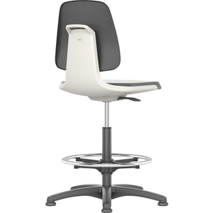 3110020530 Stuhl Labsit 3 weiß Integr.Schaum,m.Fußr