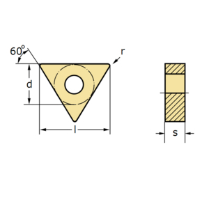 7251969-INSERTI TORNITURA FORMA NEGATIVA TNMG160408-MM5 WSM30S