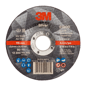 DISCHI DA TAGLIO SILVER T42 / P.N. 51800 115X2.5X22,23 MM 7100141056