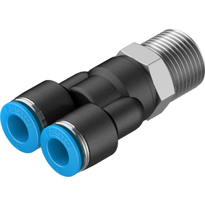 QSY-3/8-8 Push-in Y-fitting