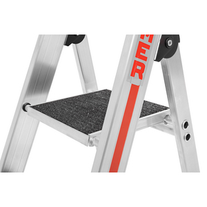 ESCABEAU SIMPLE A MARCHES R13 12 MARCHES AVEC PLATEFORME
