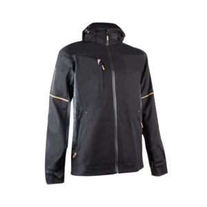 VESTE SOFTSHELL S-CLAW TM GRS NOIRE/KRAFT CARAMEL