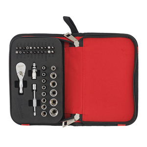 MILWAUKEE DOPPENSET 1/4 FOUR FLATCOMPACT IN ETUI (39-DELIG)
