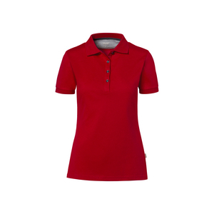 COTTON TEC DAMEN POLOSH. ROT S PP6248020S