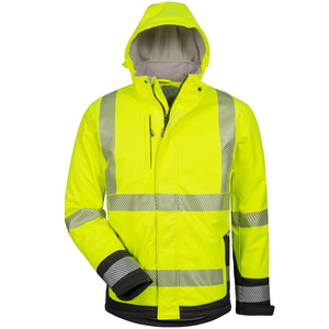 FEL-23426-XXL Melvin Wattierte Warnschutz-Softshelljacke