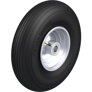 ROUE 300KG D.340MM 100MM PNEUM JANTE TOLE MOYEU BILLE