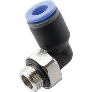PARALLEL MALE 90° ELBOW Execution Cylindrical 6-1/4G