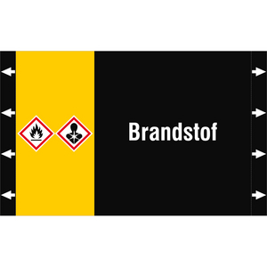 BRADY LEIDINGMERKER 340X210 BRANDSTOF