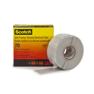 SCOTCH 70 RUBAN AUTOSOUDABLE D'ISO HTE TEMP 9,15MX25MM