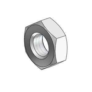 ROD END NUT NT-02SUS