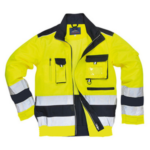 PORTWEST JACK LILLE TX50 HI-VIS GEEL/MARINE MT XL