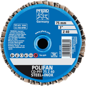 PFERD COMBIDISC® Mini POLIFAN® CD PFF 75 Z 40