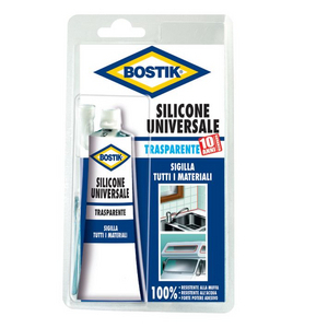 SILICONE UNIVERSALE TRASPARENTE BLISTER 60ML D2476