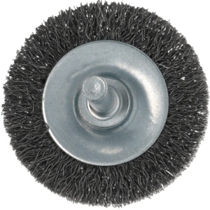 BROSSE CIRCU./TIGE ECO D.50 EP.7 ACIER ONDULE 0,3 MM (T=10 MM)