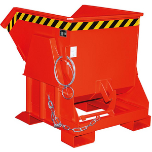3210026285 Kippbeh. BK 30 lackiert, Feuerrt 1150x850x945mm 300 ltr.