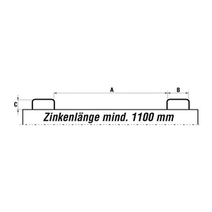 3210028370 Klappbodenbehälter BKB 500 l