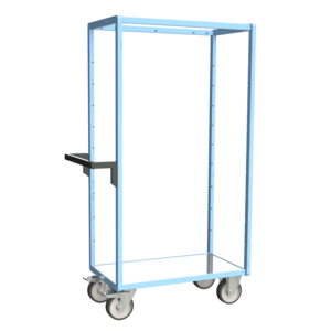 SERVANTE MULTI-NIVEAUX PLATEAU TOLE GALVA 850X500 MM 500 KG
