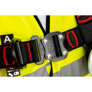 IMBRACATURA DI SICUREZZA PER ARRESTO CADUTA CON CINTURA CONFORT E200 PROTECTA, NERO, S, 1161633 7100207436
