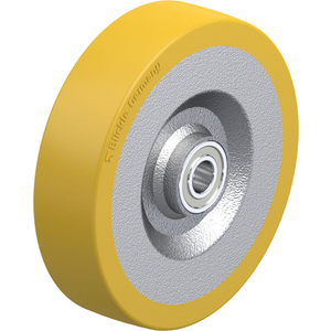 ROUE 1000KG D.200MM 50MM POLYU JANTE ACIER MOYEU BILLE
