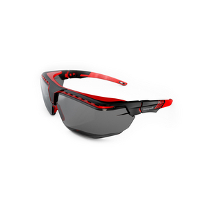 ÜBERBRILLE AVATAR OTG RAHMEN SW/ROT, GR PP20140003, Scheibe gr, Augenbrauenpolster