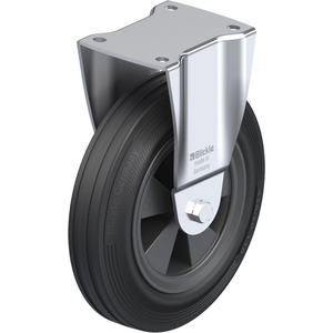 ROULETTE FIXE 295KG D.250MM AC BAND.CAOUT 60MM MOY LISSE