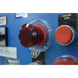 DISPOSITIVO DI LOCKOUT A PULSANTE TRASPARENTE DA 30 MM CON CALOTTA STANDARD 139796 30MM CLEAR PUSH BUTTON LO W/ STD COVER