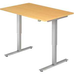 3610000460 Schreibtisch Buche von 735 - 1190 mm