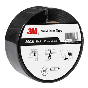 NASTRO VINILICO TELATO 3M 3903I NERO 50MM X 50MT 0.19MM 7100263682