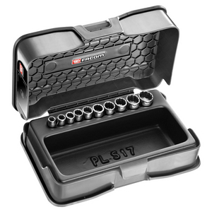 COFFRET DOUILLES 1/4' 6P MM 10PC R.401 (SD)
