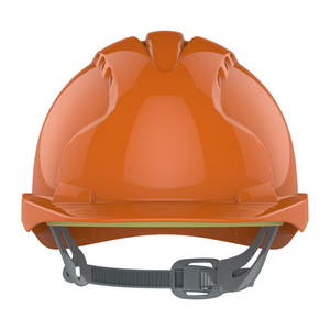 CASCO DI SICUREZZA EVO 2-CRICCHETTO ANTISCIVOLO-VENTILATO ARANCIONE AJF030-000-800