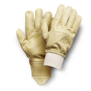 GANT CUIR FLEUR BOVIN HYDRO T6 HYDROFUGE POIGNET ELAST UE10